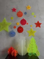 ANNE the Fir made of glowing acrylic glass